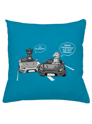 Co blinkr? polštář Blue Turquoise