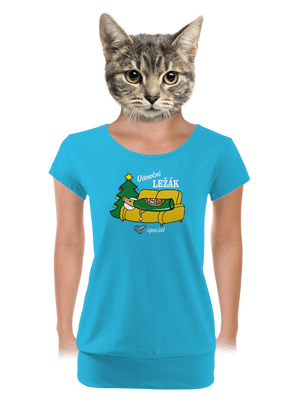 dámské tričko s lemem