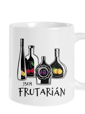 Frutarián klasický hrnek White