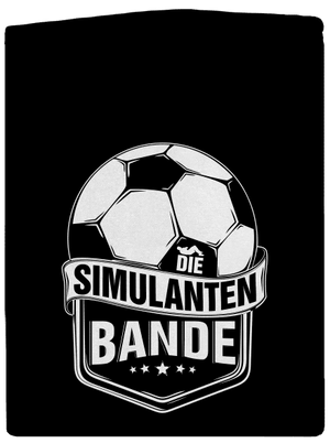 Simulanten bande pánská mikina na zip Black