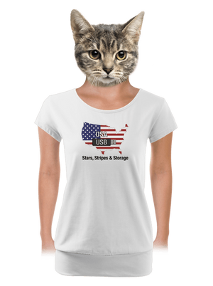 dámské tričko s lemem