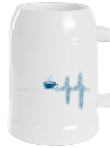 Coffee help půllitr White