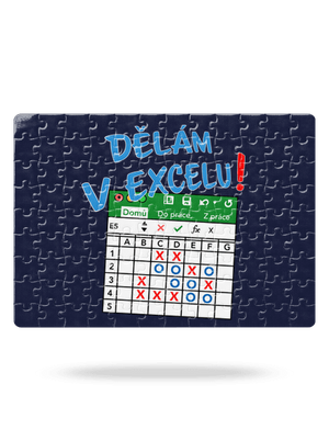 Dělám v Excelu puzzle White