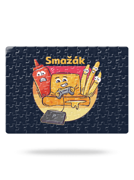 Smažák puzzle White