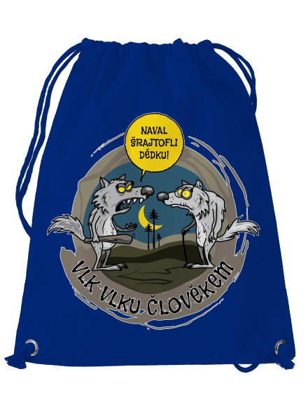 Vlk vlku člověkem vak Royal Blue Mal