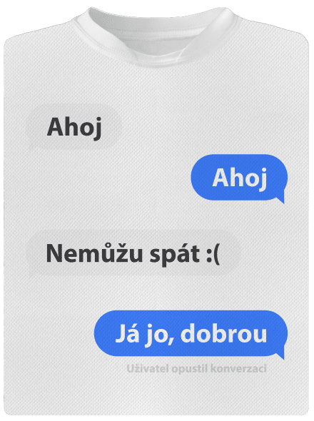 Dobrou dětské sportovní tričko White