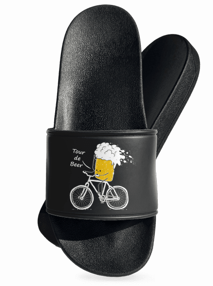 Tour de beer pantofle Black