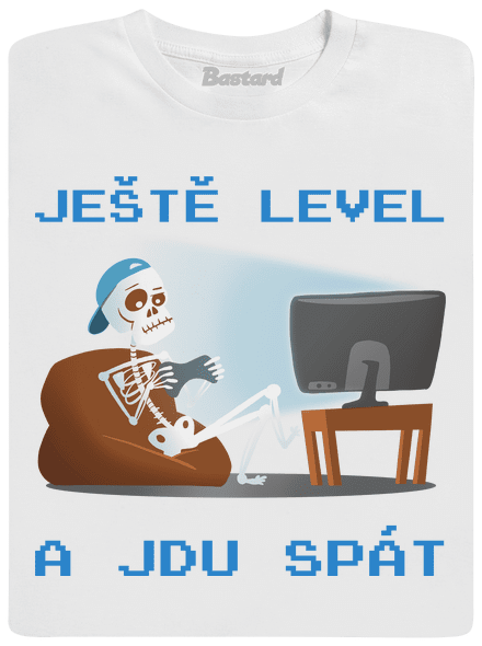 Ještě level dětské tričko White