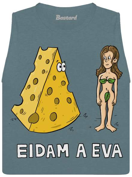 Eidam a Eva dámské tílko volné Heather Deep Teal