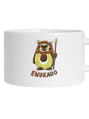 Ewokado hrnek makronka White
