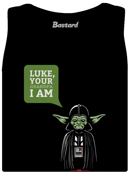 Mr. Yoda: Your grandpa I am dámské tílko klasické Black