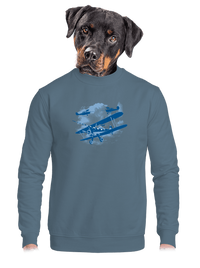 unisex mikina bez kapuce