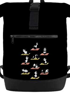 Pandí jóga batoh Black