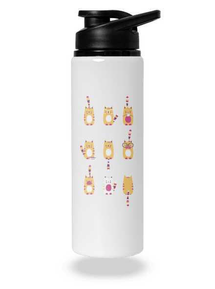 Meow lahev na vodu White