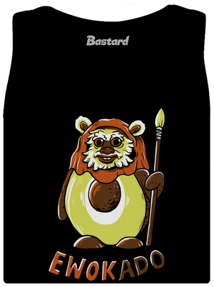 Ewokado dámské tílko klasické Black