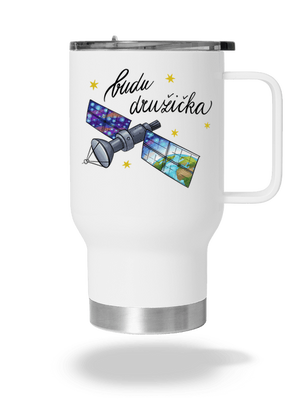 Budu družička termohrnek White