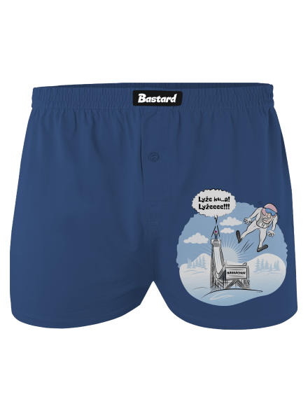 Lyže pánské trenky Blue