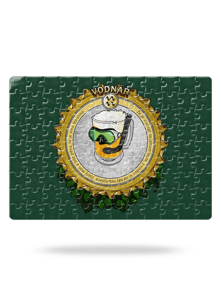 Pivní horoskop: Vodnář puzzle White