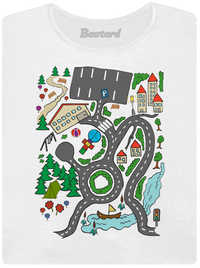 dámské tričko s lemem