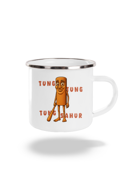 Tung Tung Tung Sahur – Italian Brainrot plecháček White