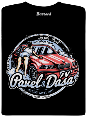 Automyčka Pavel pánské tričko Black