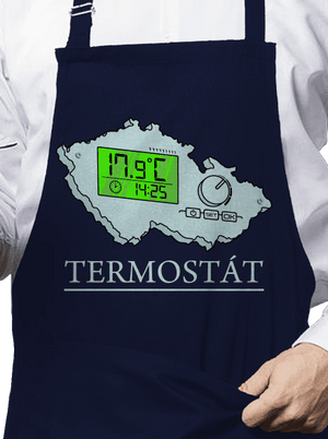 Termostát zástěra Navy