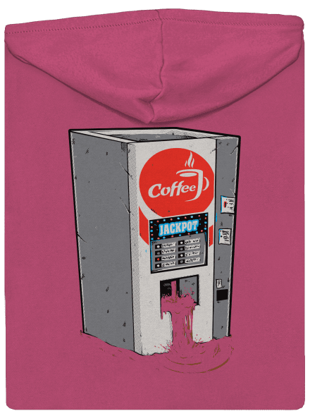 Jackpot dámská mikina na zip Magenta