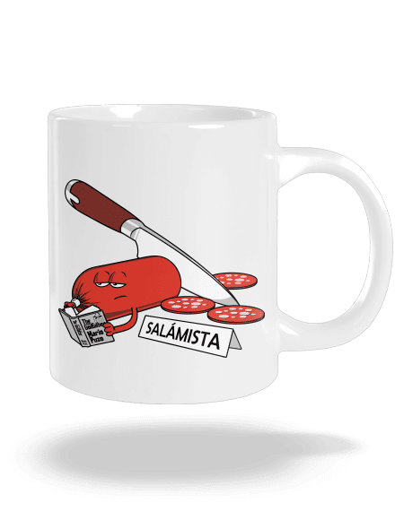 Salámista velký hrnek White