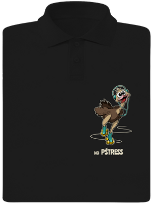 No pštress pánská polokošile Black