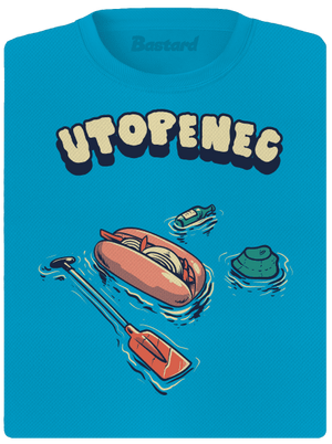 Utopenec dámské sportovní tričko Blue Atol