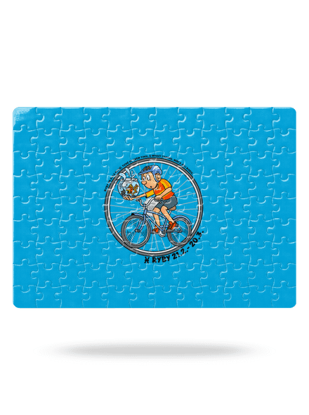 Cyklistický horoskop: Ryby puzzle White