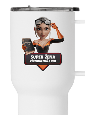 Super máma termohrnek White