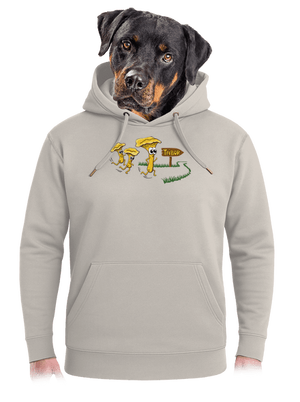 Běží lišky k Táboru unisex mikina premium Pastel Macchiato