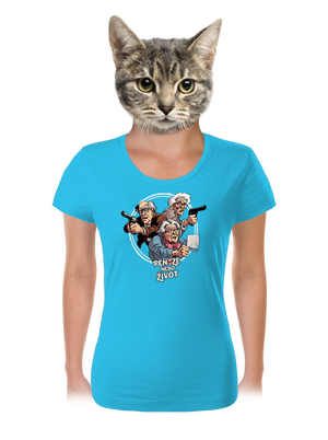 Penze nebo život dámské tričko Blue Atol