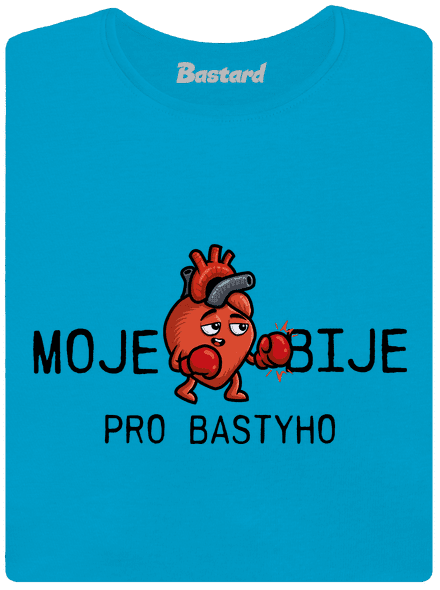 Moje srdce bije dámské tričko Blue Atol