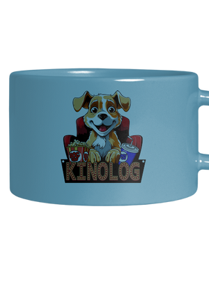 Kinolog hrnek makronka Blue Macaron