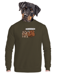 unisex mikina bez kapuce