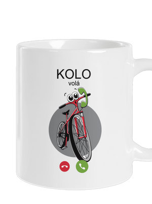 Kolo volá klasický hrnek White