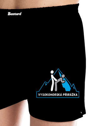 Vysokohorská přirážka pánské trenky Black