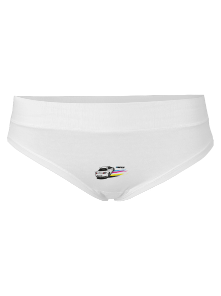 CMYK ve smyku dámské kalhotky White