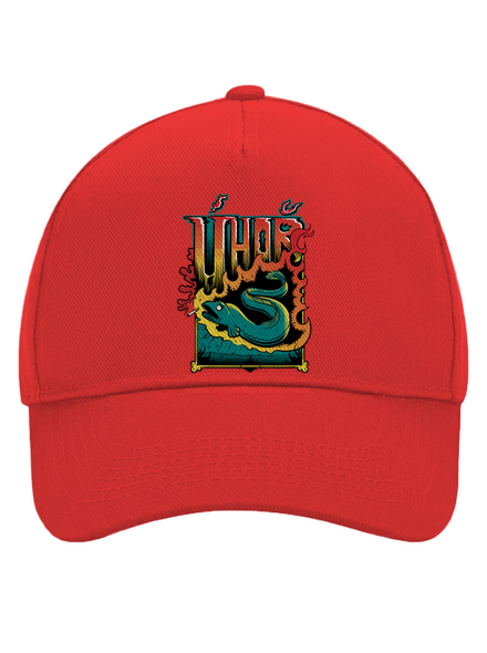 Úhoř kšiltovka baseballka Classic Red