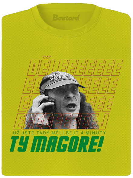 B18: Jiří Kára dámské sportovní tričko Neon Yellow
