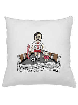 Fotbalová legenda polštář White