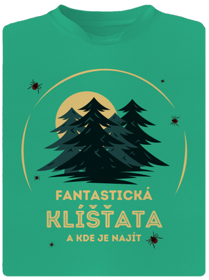 Fantastická klíšťata pánské sportovní tričko Mint Mal