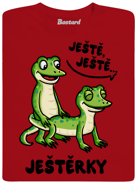 Ještě, ještě pánské dlouhý rukáv Red
