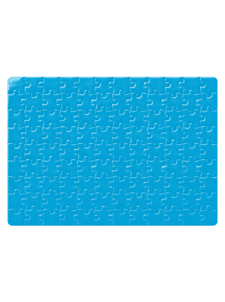 Bez potisku puzzle White