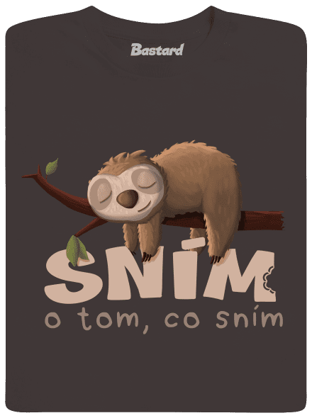 Sním o tom, co sním pánské dlouhý rukáv Bear Brown