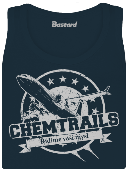 Chemtrails dámské tílko klasické Navy