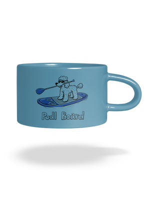 Pudl board hrnek makronka Blue Macaron