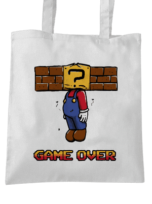 Game over taška White